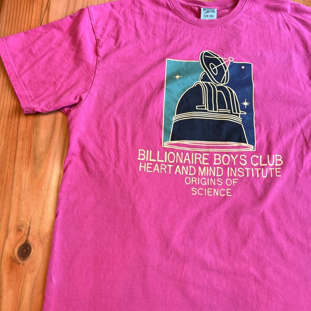 Billionaire Boys Club Bold Pink Tee